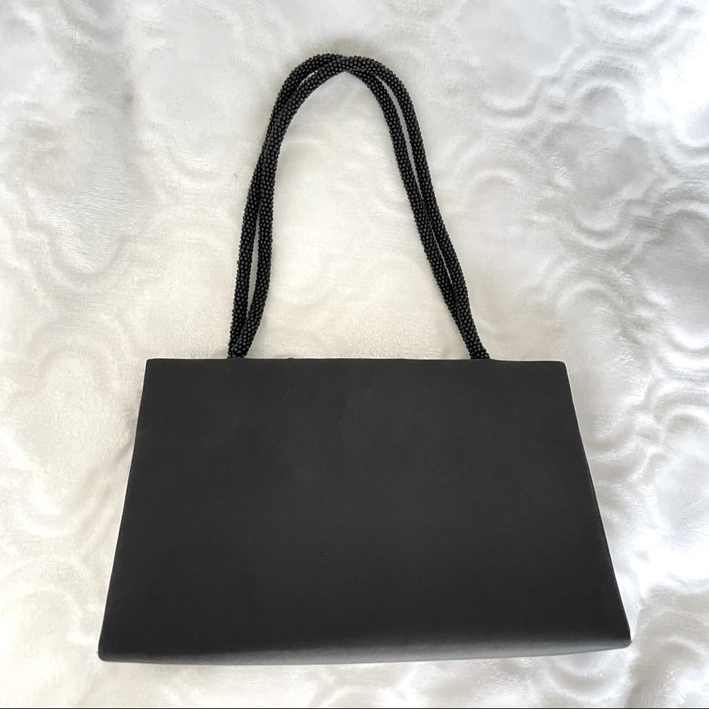 Black purse Marshall Fields